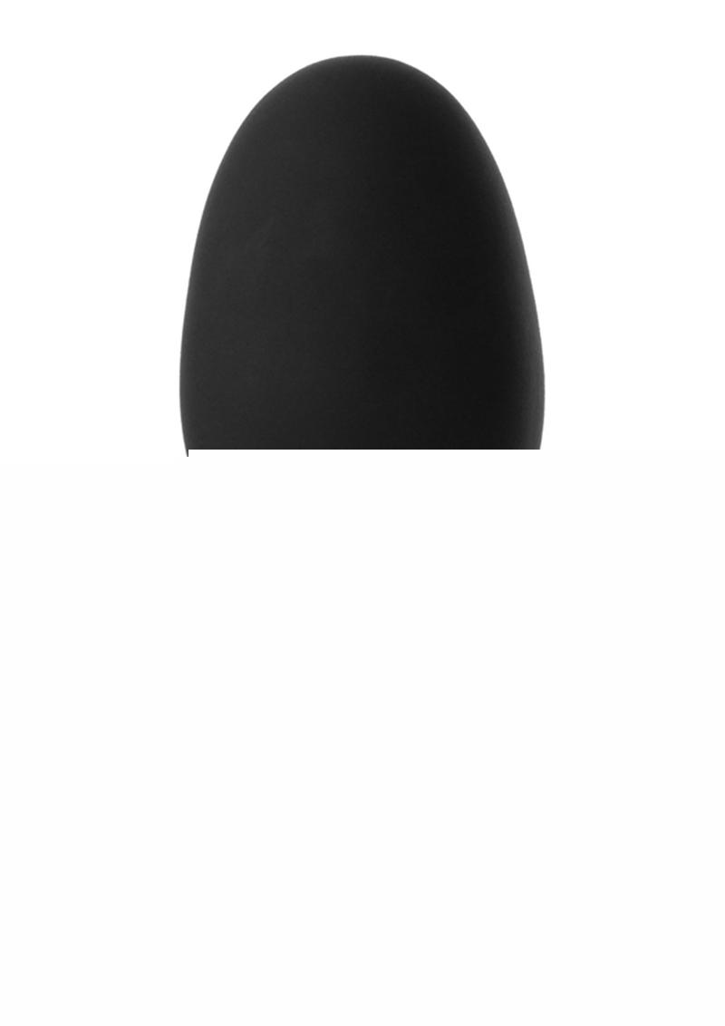 Prowler Weighted Butt Plug - Black - Large