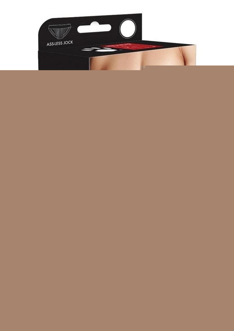 Prowler Red Wetlook Ass-Less Jock - Black - Medium