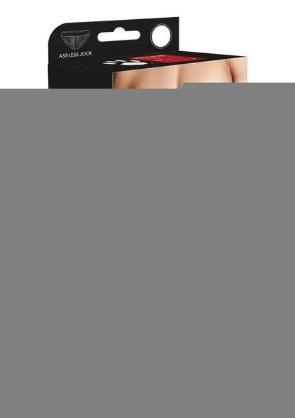 Prowler Red Wetlook Ass-Less Jock - Black - Medium