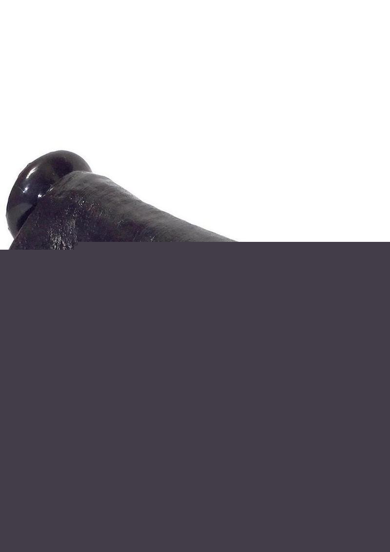 Rascal Chi Chi Larue's Black Balled Massive Cock Waterproof