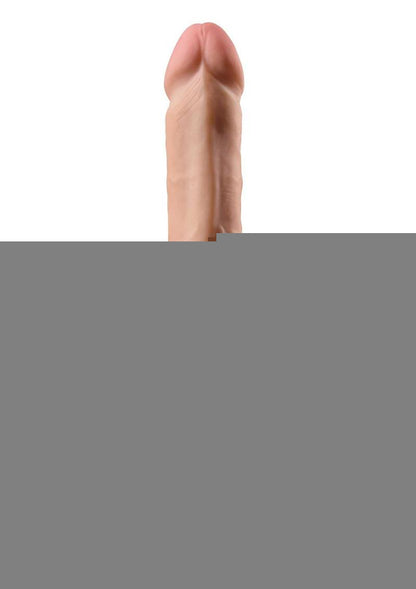 Real Feel Deluxe No. 12 Wallbanger Vibrating Dildo with Balls Waterproof