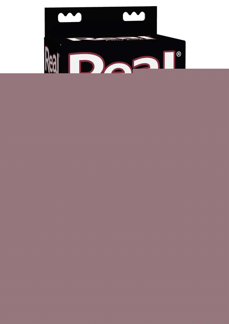 Real Feel Deluxe No. 3 Wallbanger Dildo - Black - 7in