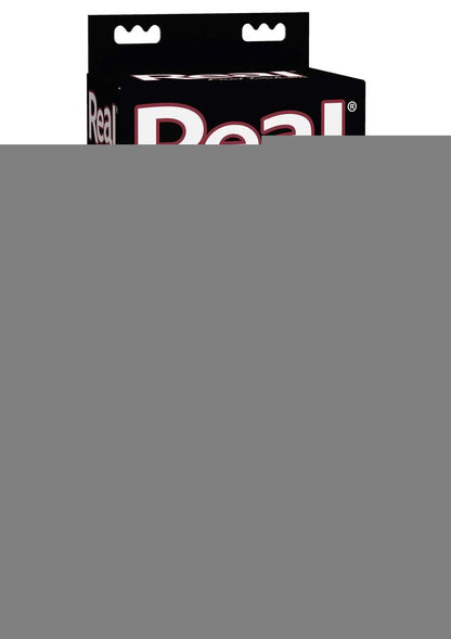 Real Feel Deluxe No. 3 Wallbanger Dildo - Black - 7in