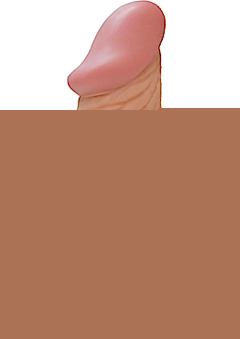 Real Skin All American Mini Whoppers Dildo - Vanilla - 4in