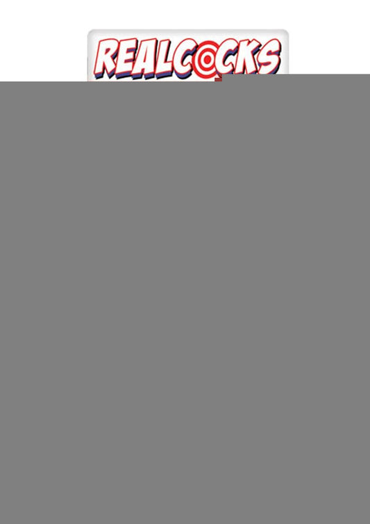 Realcocks Dual Layered #5 Bendable Dildo Thin Tip - Brown/Caramel - 8in