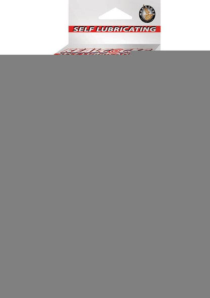 Realcocks Self Lubricating Bendable Thin Dildo with Balls - Vanilla - 8in