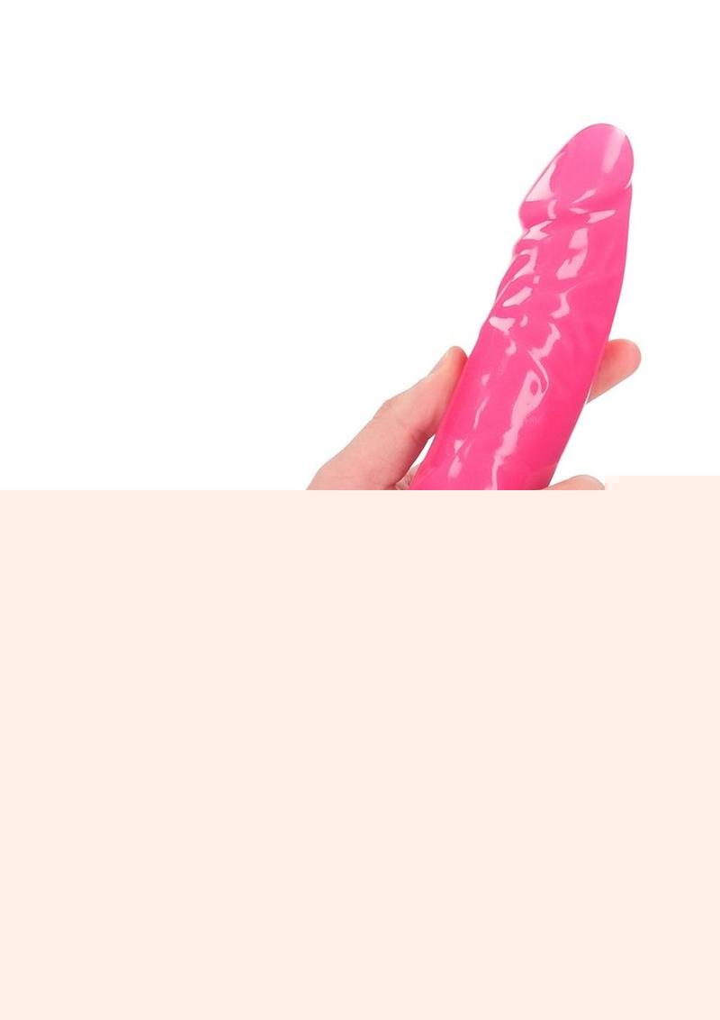 Realrock Slim Glow In The Dark Dildo with Suction Cup