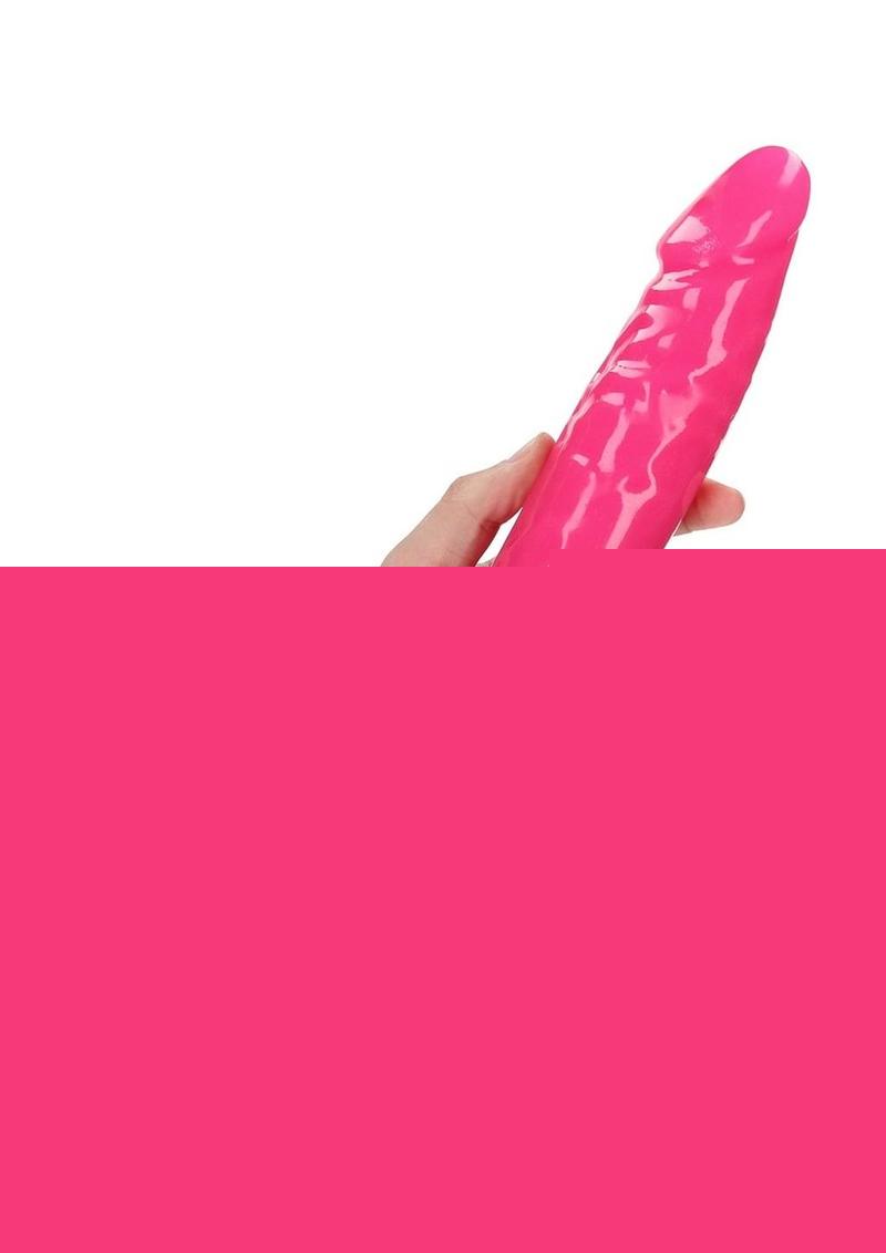 Realrock Slim Glow In The Dark Dildo with Suction Cup
