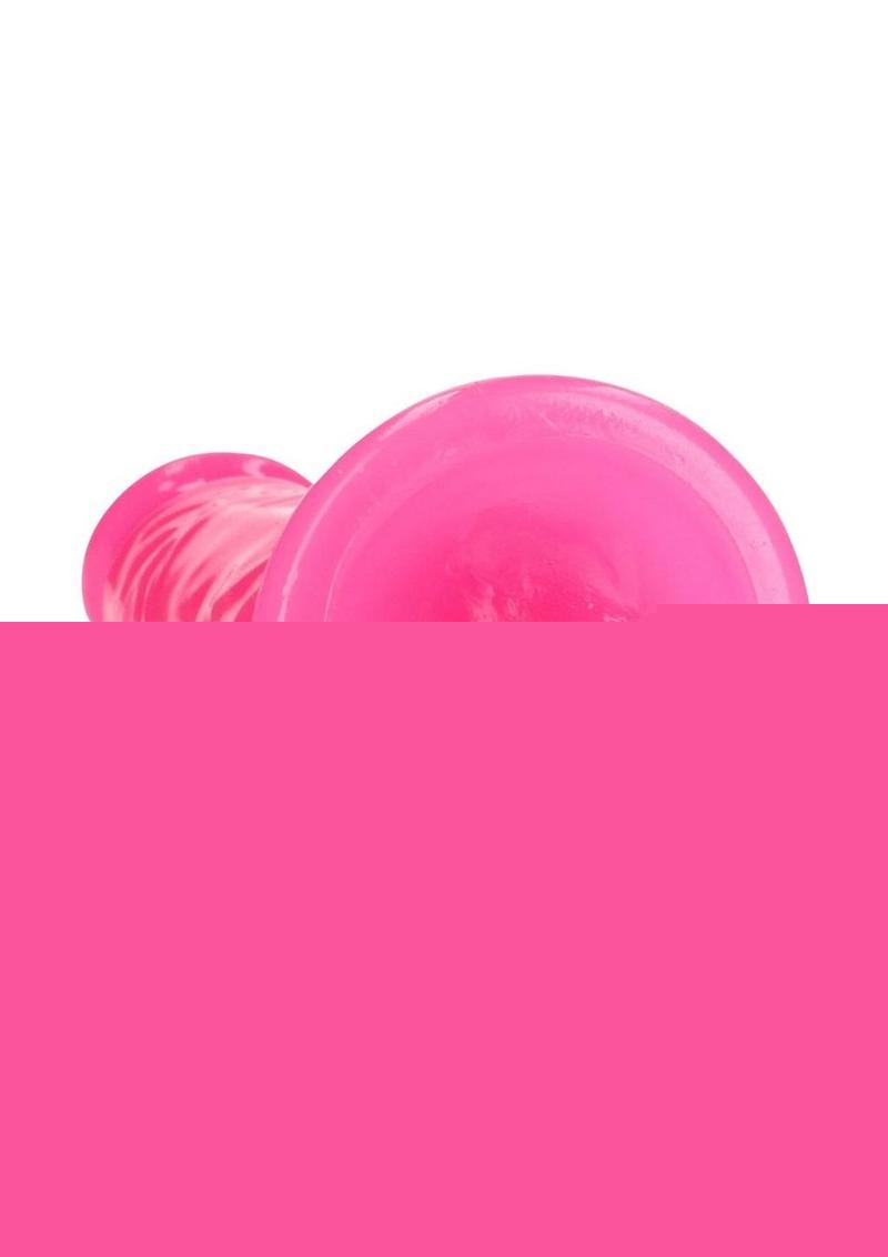 Realrock Slim Glow In The Dark Dildo with Suction Cup