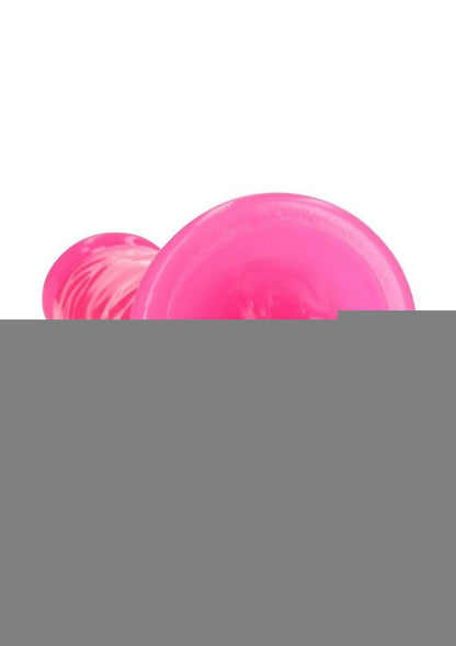 Realrock Slim Glow In The Dark Dildo with Suction Cup