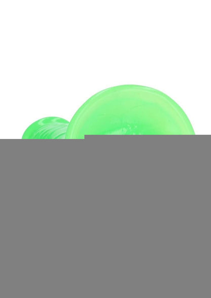 Realrock Slim Glow In The Dark Dildo with Suction Cup