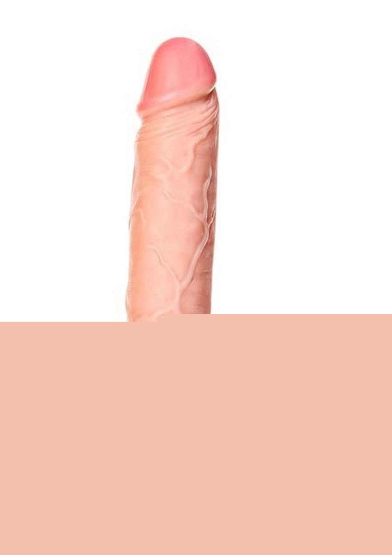 Realrock Straight Realistic Dildo with Balls and Suction Cup