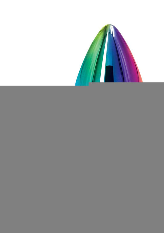 Rear Assets Multicolor Anal Plug - Clear - Medium/Small