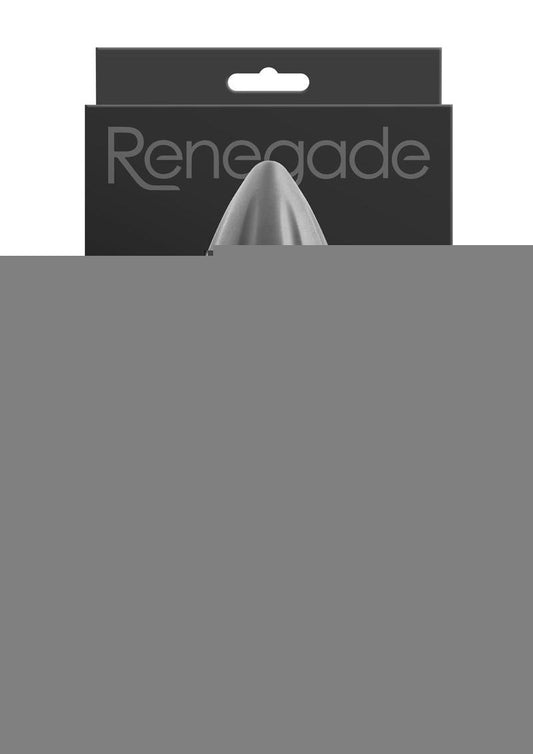 Renegade Bomba Silicone Anal Plug - Black - Small