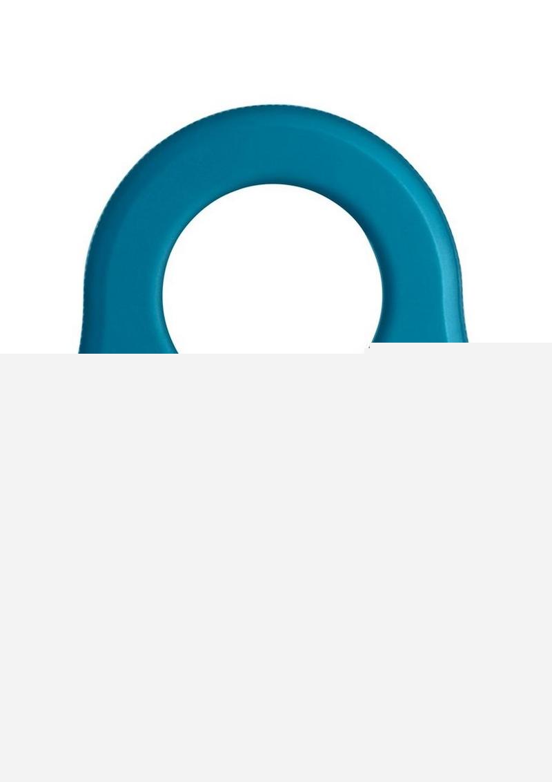 Renegade Cradle Silicone Cock Ring - Teal