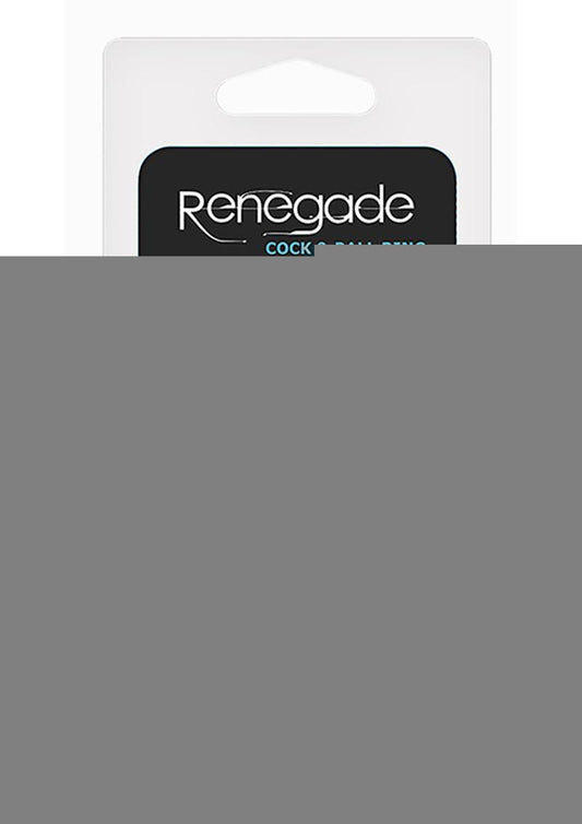 Renegade Romeo Silicone Cock and Ball Ring - Black