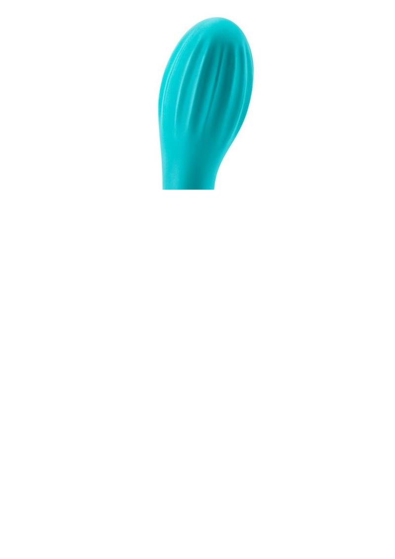 Revel Pixie Rechargeable Silicone G-Spot Vibrator - Teal