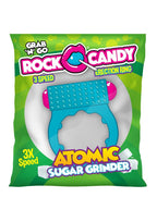 Rock Candy Atomic Sugar Grinder Vibrating Cock Ring - Blue