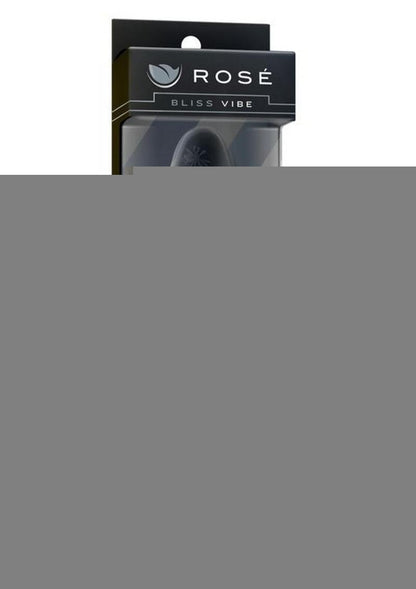 Rose Bliss Vibrator - Black