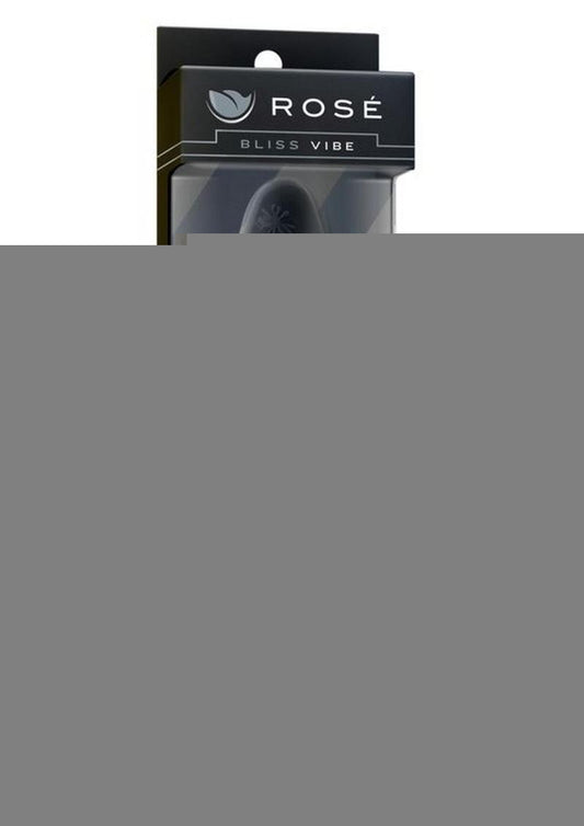 Rose Bliss Vibrator - Black