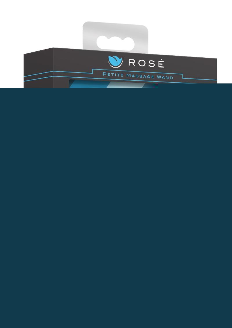 Rose Petite Massage Wand Kit - Blue - Set Of 3