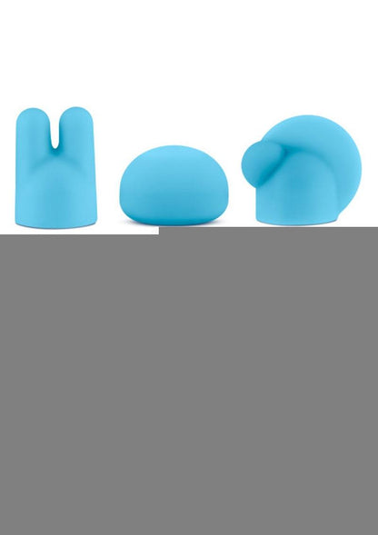 Rose Revitalize Massage Kit with Silicone Attachments - Blue