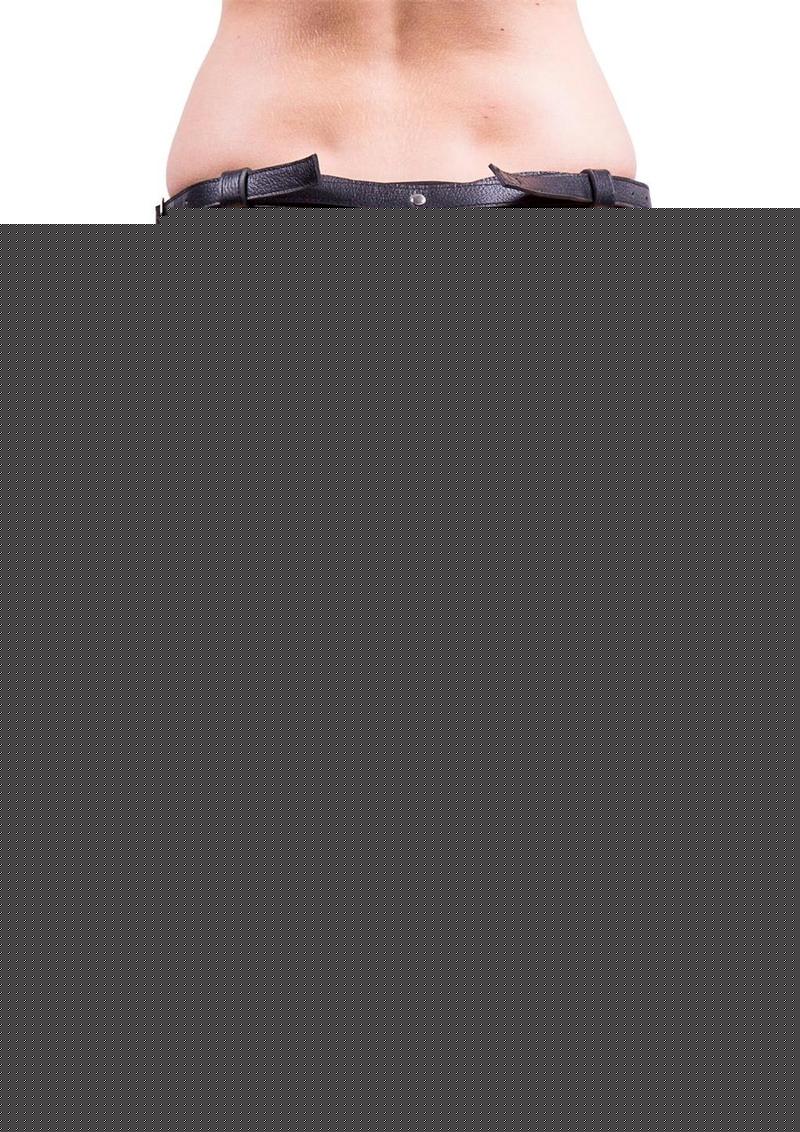 Rouge Female Dildo Leather Harness