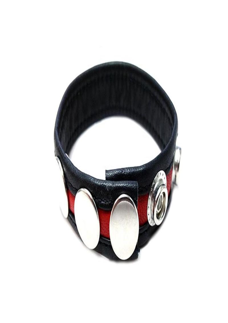 Rouge Leather Adjustable Cock Strap