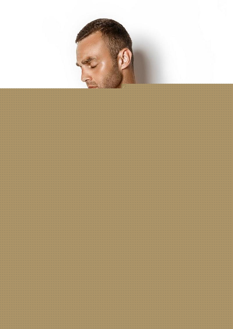 Rouge Leather Jock with Pride Stripes