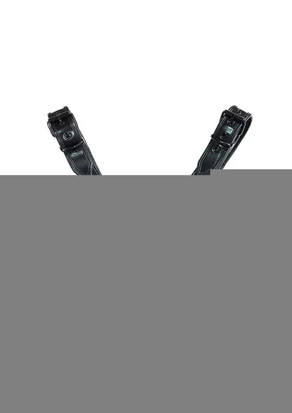 Rouge Oth Adjustable Leather Front Harness - Black - Large