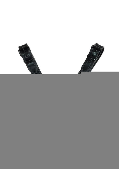 Rouge Over The Head Adjustable Leather Harness - Black - XXLarge