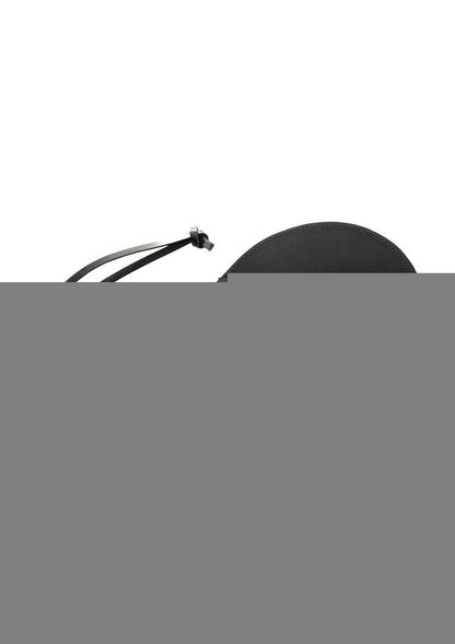 Padded Leather Ping Pong Paddle - Black/Red