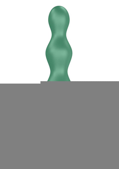 Satisfyer Lolli-Plug 2 Silicone Beaded Anal Plug - Green