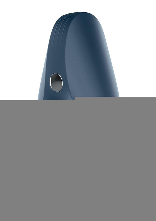 Satisfyer Rocket Ring Silicone Magnetic USB Recharge Cockring Waterproof - Blue