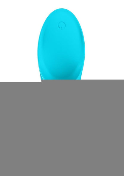 Satisfyer Teaser Rechargeable Silicone Finger Vibrator - Blue
