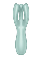 Satisfyer Threesome 3 Rechargeable Silicone Stimulator - Green/Mint