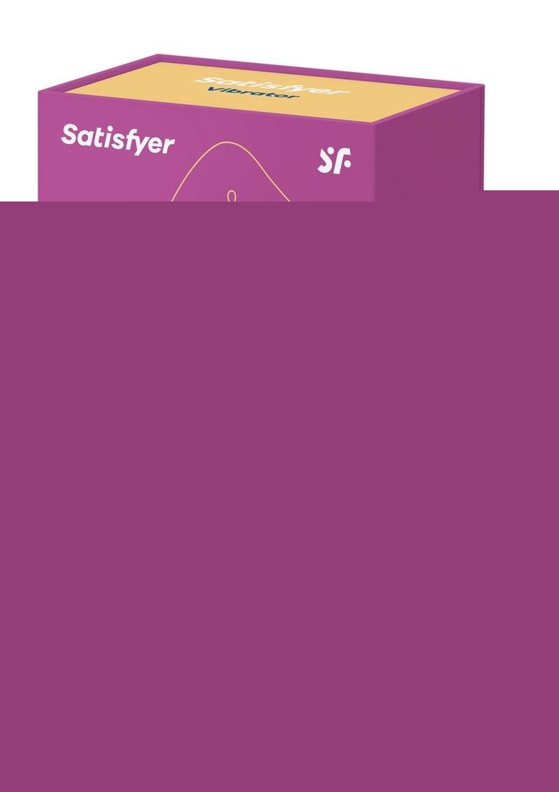 Satisfyer Threesome 4 Rechargeable Silicone Vibrator - Blue