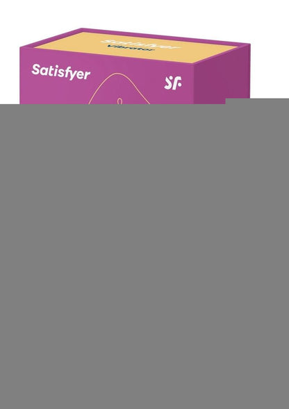 Satisfyer Threesome 4 Rechargeable Silicone Vibrator - Blue