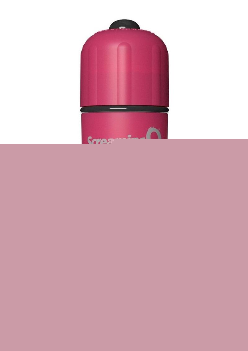 Screaming O 4b Bullet Vibrator - Red/Strawberry