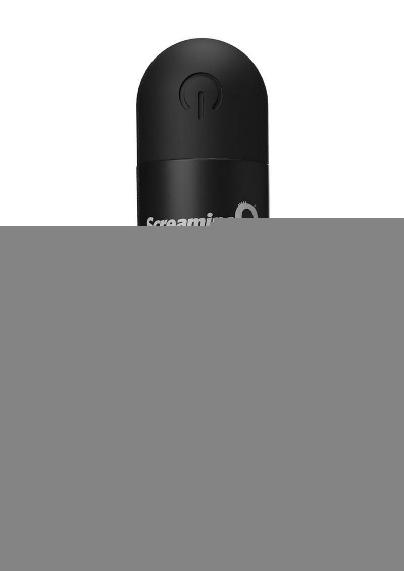 Screaming O Soft Touch Rechargeable Bullet - Black