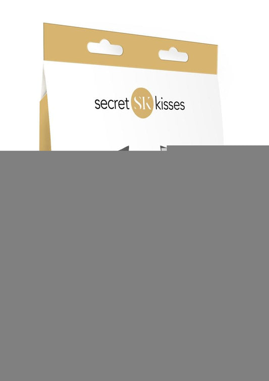 Secret Kisses Temptation Set Boudoir Lace Blindfold and Tassel Pasties - Black