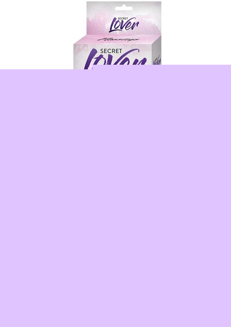 Secret Lover Rechargeable Vibrator - Purple