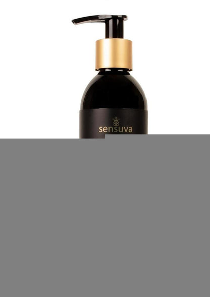 Sensuva Natural Water Based Peach Flavored Lubricant - 8oz
