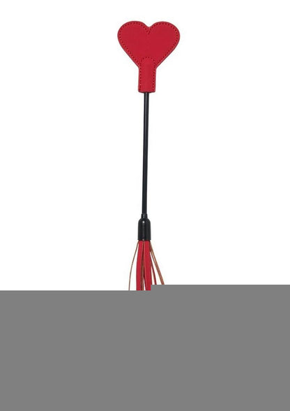 Sex and Mischief Amor Crop - Black/Red