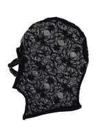 Sex and Mischief Lace Hush Hood - Black