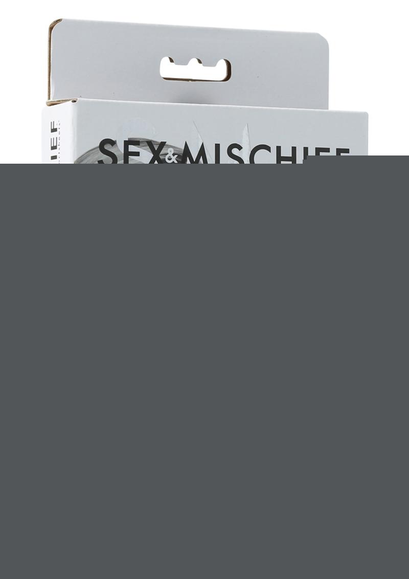 Sex and Mischief Leash and Collar - Black