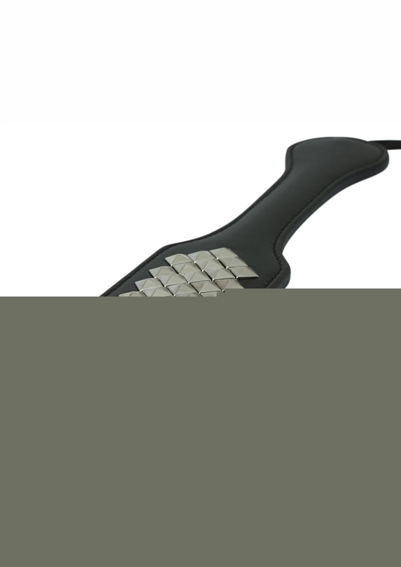 Sex and Mischief Studded Paddle - Black - 12.5in