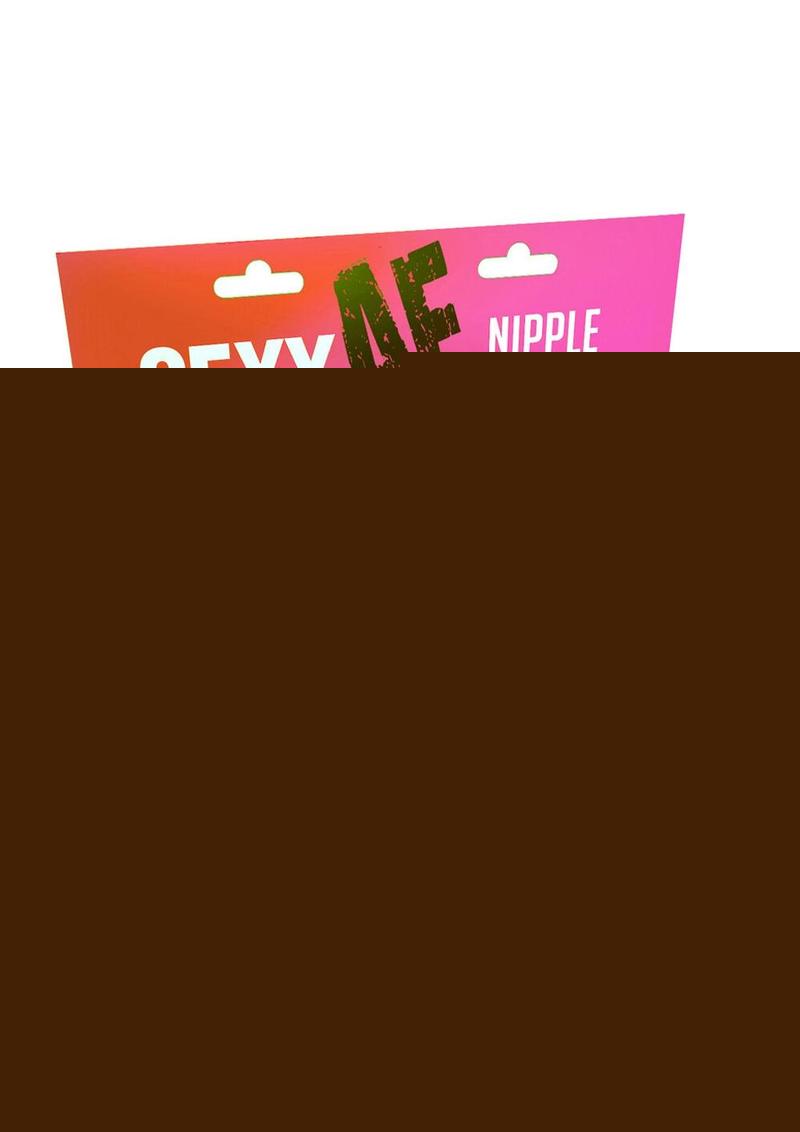 Sexy AF Marabou Nipple Couture Silicone Pasties - Red