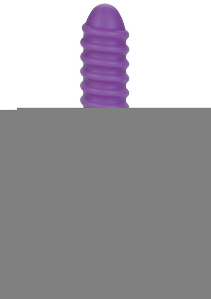 Shane's World Sorority Screw Silicone Vibrator - Purple