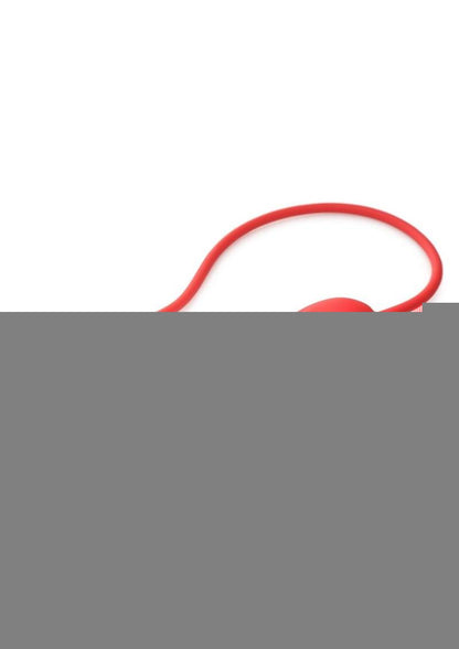 Shegasm Love On Me Rechargeable Silicone Suction Clit Stimulator and Vibrating Egg - Red